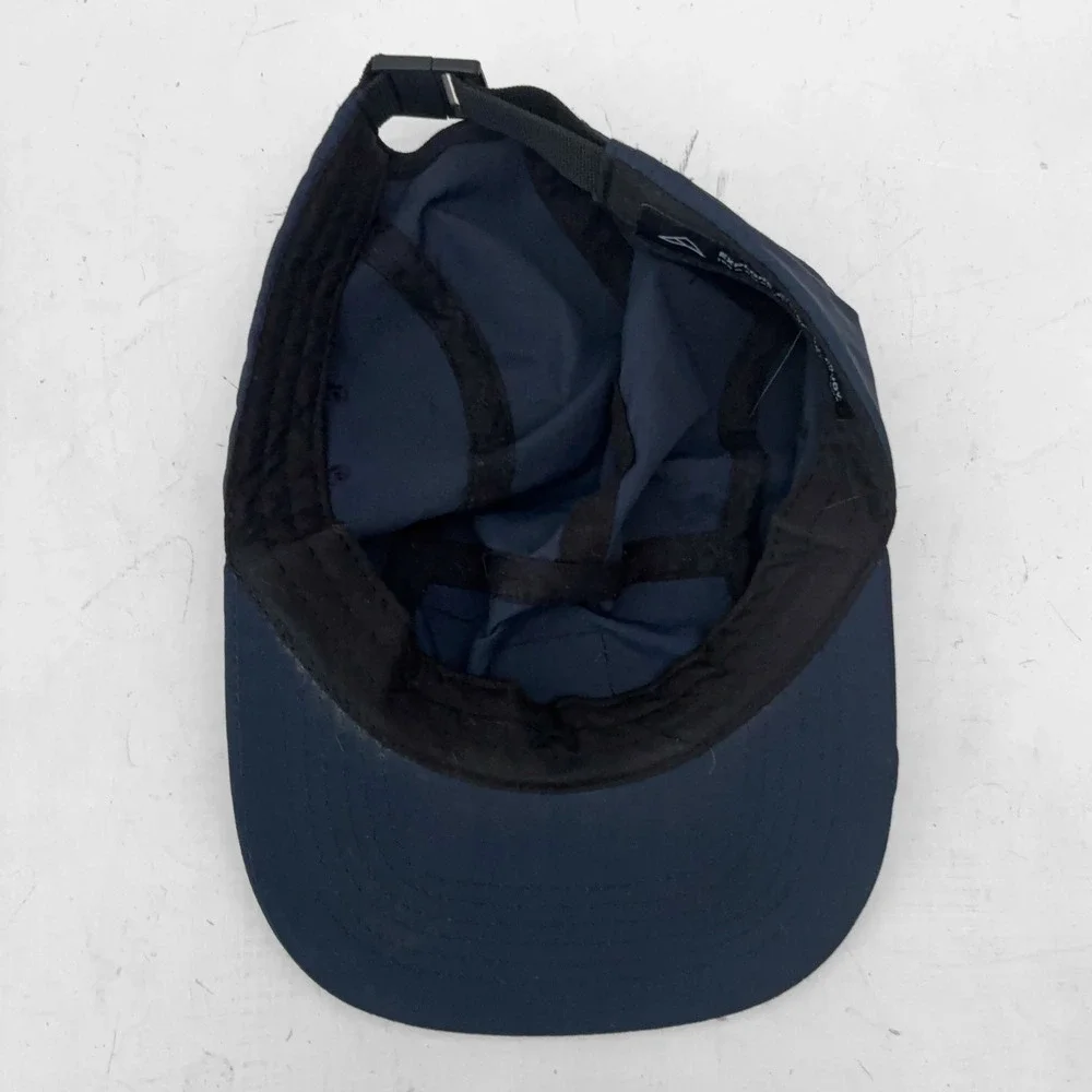 Tillak Adjustable Nylon 5 Panel Navy Baseball Cap Gorpcore Outdoor Quick Dry
